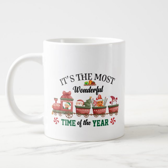 Taza De Café Gigante Es la época más maravillosa del año (Izquierda)