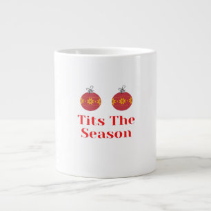 Taza De Café Gigante Es La Temporada Casual Simple