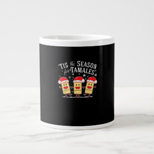 Taza De Café Gigante Es la temporada de tamales Navidad comida mexicana