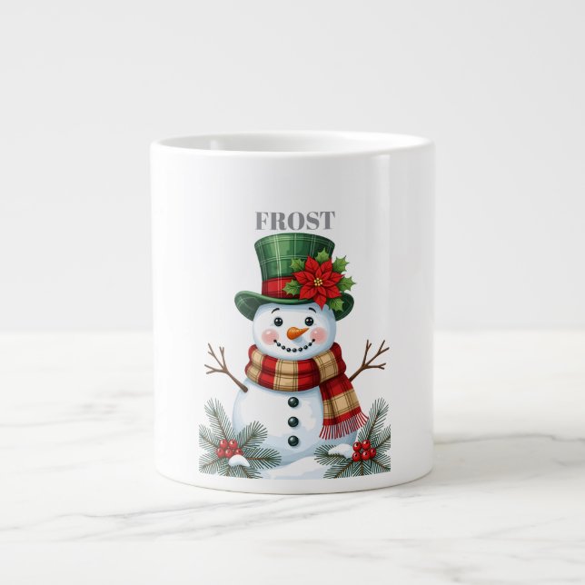 TAZA DE CAFÉ GIGANTE ESCARCHA (Frente)