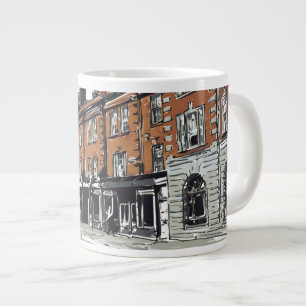 Taza De Café Gigante Escena de la calle Londres