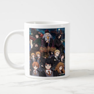 TAZA DE CAFÉ GIGANTE ESCENA DEL CONJUNTO DE ANIMÉ DE HARRY POTTER™