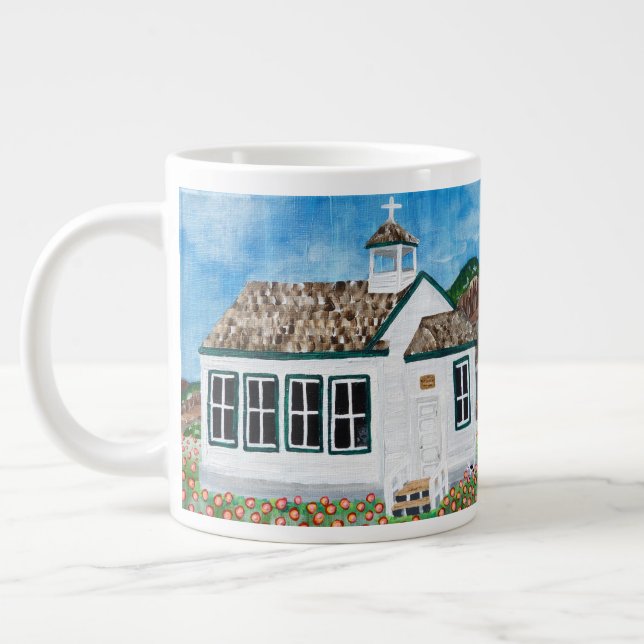 Taza De Café Gigante Escenas de Alberta, Canadá (Izquierda)