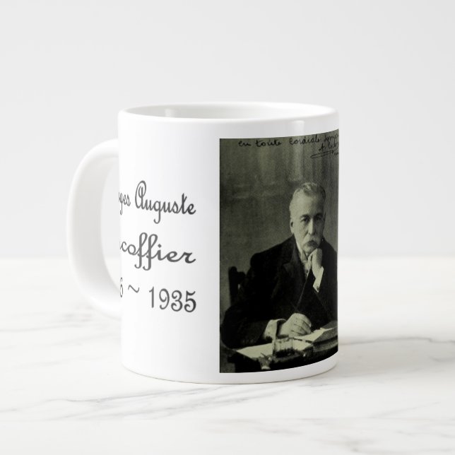 Taza De Café Gigante Escoffier Giant Mug (Izquierda)