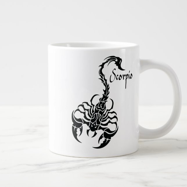 Taza De Café Gigante Escorpio (Derecha)