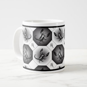 Taza De Café Gigante Escorpio Zodiaco Especialidad Mug