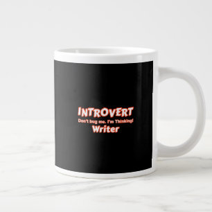 Taza De Café Gigante Escritor introvertido