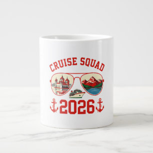Taza De Café Gigante Escuadrón de crucero Suiza Viaje de vacaciones 202