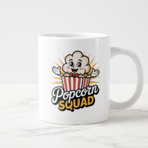 Taza De Café Gigante Escuadrón de palomitas