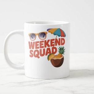 Taza De Café Gigante Escuadrón semanal