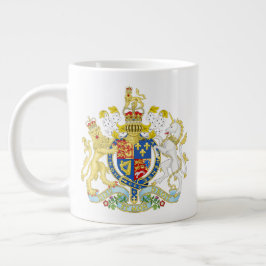 Taza De Café Gigante Escudo de armas británico