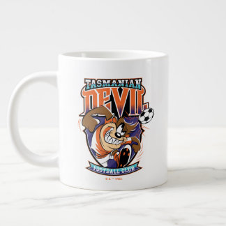 Taza De Café Gigante Escudo del Club de Fútbol Tasmanian Devil