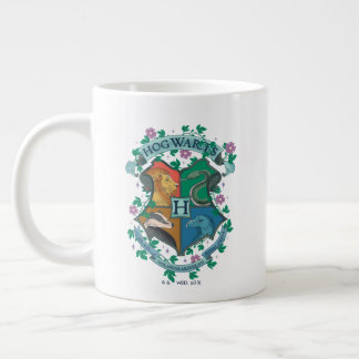 Taza De Café Gigante ESCUDO floral HOGWARTS™