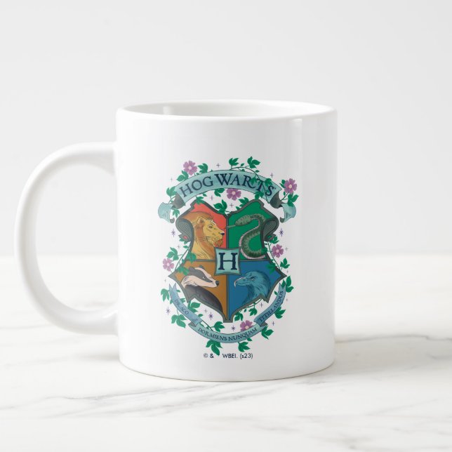 Taza De Café Gigante ESCUDO floral HOGWARTS™ (Izquierda)