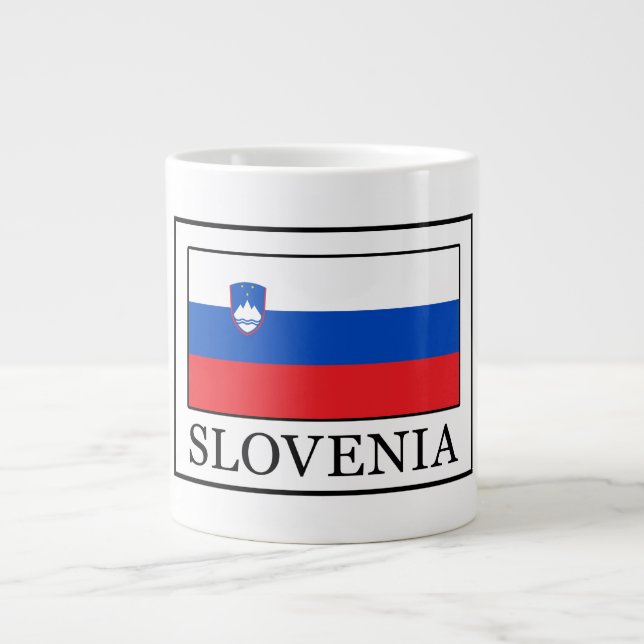 Taza De Café Gigante Eslovenia (Frente)