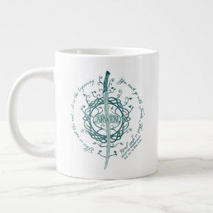 Taza De Café Gigante Espada élfica ARWEN™ Cita