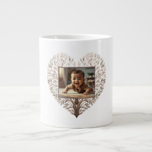 Taza De Café Gigante Especialidad fotográfica Mug cardíaco