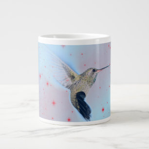 Taza De Café Gigante Especialidad Mug HUMMINGBIRD NOMBRE PERSONALIZADO