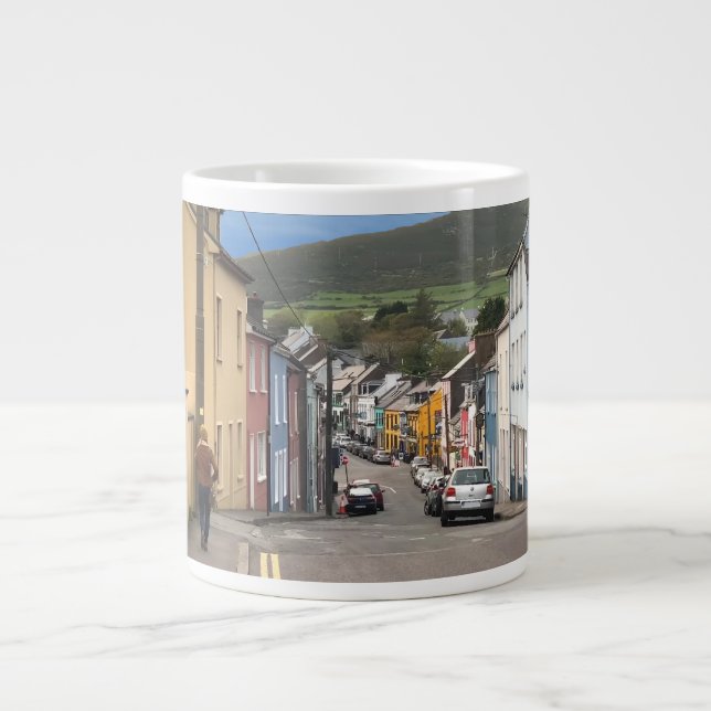 Taza De Café Gigante Especialidad Mug Irlanda (Frente)
