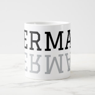 Taza De Café Gigante Espejo