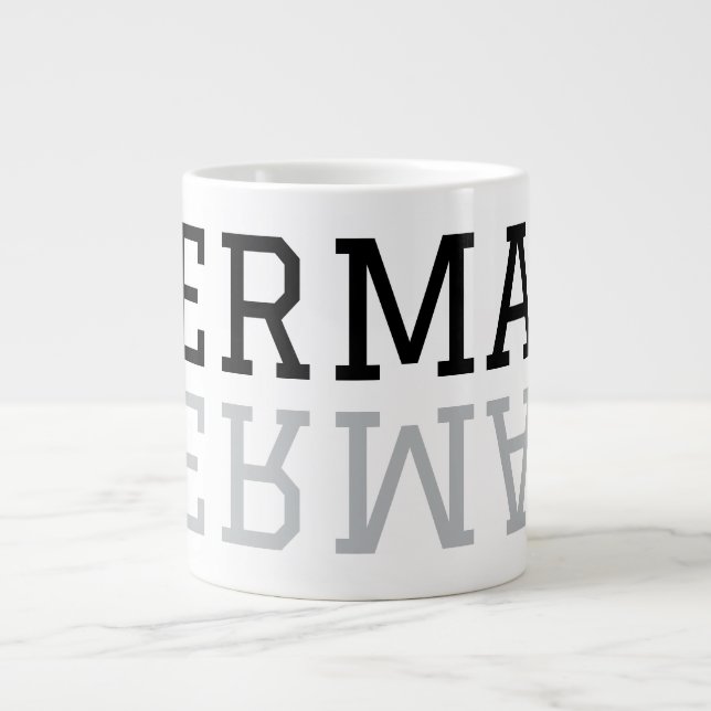 Taza De Café Gigante Espejo (Frente)