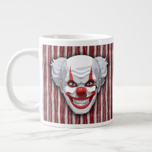 Taza De Café Gigante Espeluznante Halloween del Carnaval de Payaso