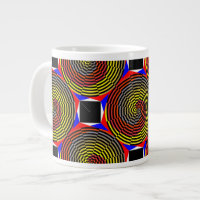 Espiral azul amarillo rojo de Kenneth Yoncich