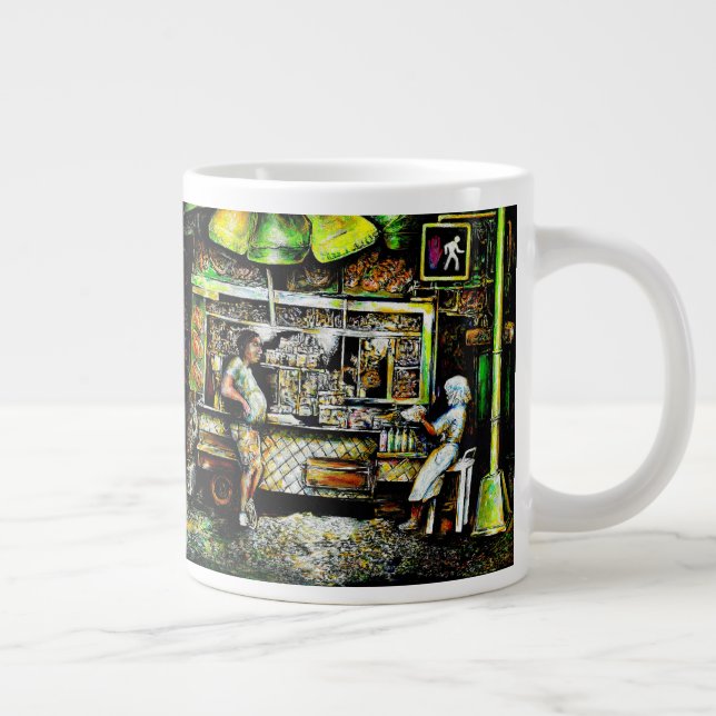 Taza De Café Gigante Esplendente (Derecha)