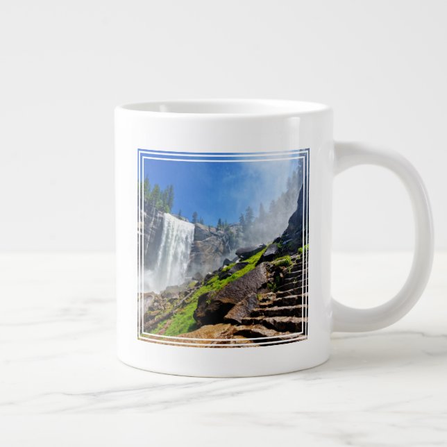 Taza De Café Gigante Espray pesado desde vernal | Parque nacional Yosem (Derecha)
