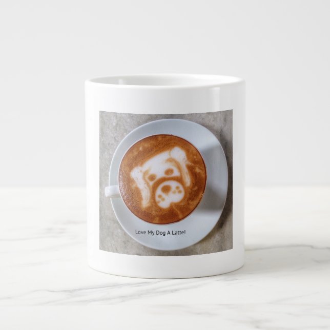 Taza De Café Gigante Espresso Mug (Frente)