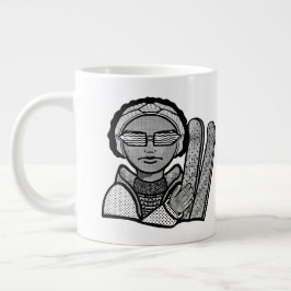 Taza De Café Gigante Esquí de invierno