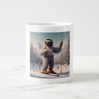Taza De Café Gigante Esquiar espumoso