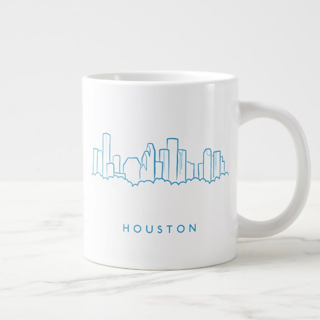 Taza De Café Gigante Esquina de Houston (Derecha)