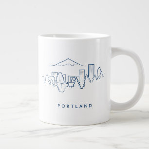 Taza De Café Gigante Esquina de Portland