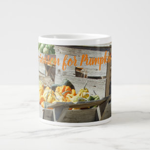 Taza De Café Gigante Esta es la temporada de las especias de calabaza e