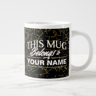 Taza De Café Gigante Esta Mug Pertenece A Tu Nombre