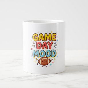 Taza De Café Gigante Estado de ánimo divertido del día del partido faná