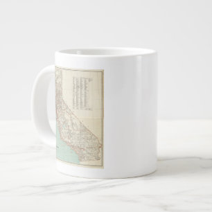 Taza De Café Gigante Estado de California 2
