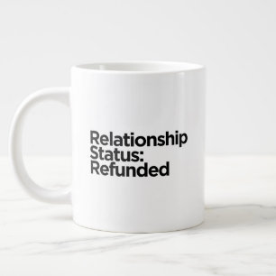 Taza De Café Gigante Estado de la relación: Reembolsado   Regalo de div
