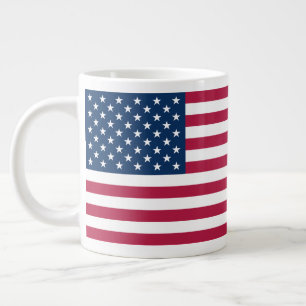 Taza De Café Gigante Estados Unidos de América bandera USA patriota