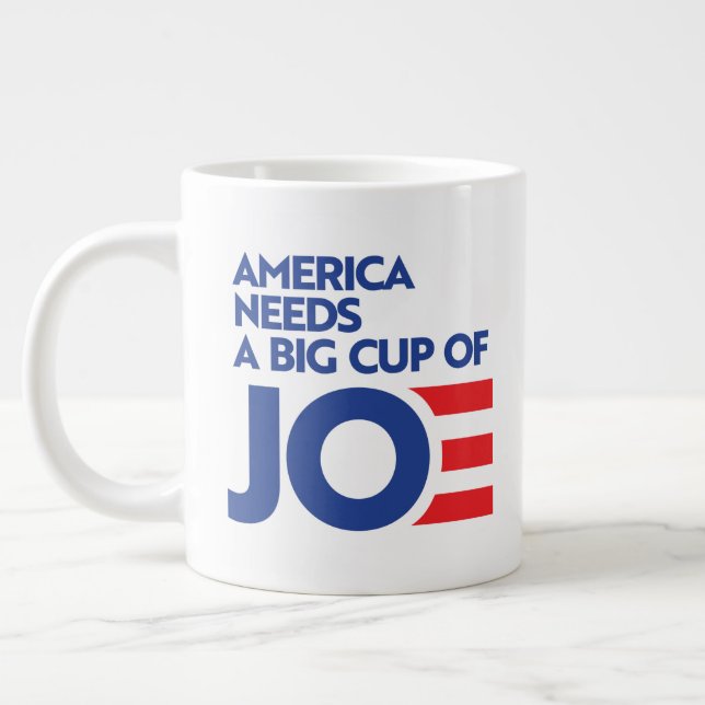 Taza De Café Gigante Estados Unidos necesita una gran copa de Joe (Izquierda)