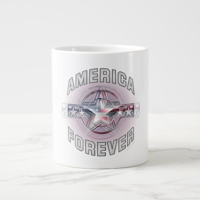 Taza De Café Gigante Estados Unidos por siempre (Frente)