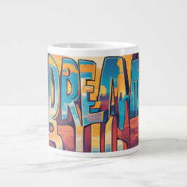 Taza De Café Gigante Estar inspirado - Diseños motivacionales y de mejo