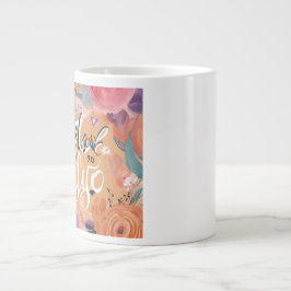 Taza De Café Gigante Estar inspirado - Diseños motivacionales y de mejo
