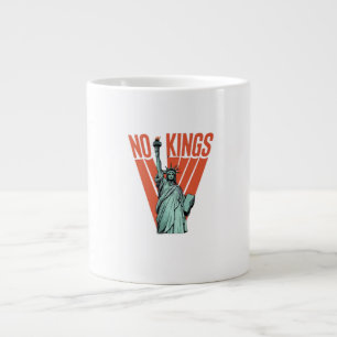 Taza De Café Gigante Estatua Sin Reyes De Protesta Clásico Americano