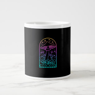 Taza De Café Gigante Estética Cottagecore Goblincore Hongo Academia
