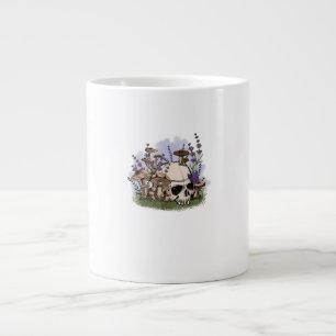 Taza De Café Gigante Estética Cottagecore Hombre Hongo Goblincore Fanta