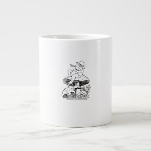 Taza De Café Gigante Estética Cottagecore Rana Hongo Sapo Goblincor