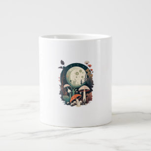 Taza De Café Gigante Estética Goblincore Y Cottagecore Creación De Hong
