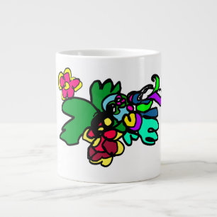 Taza De Café Gigante Estilo colibrí